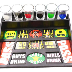Juego De 6 Shot Para Fiestas Drinko Juego Casino 6 Disparos