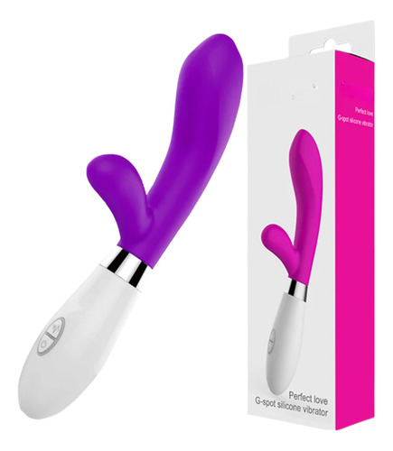 D_606538-MEC100382239914_122025-O-1 Vibrador De Silicona Con 10 Modos De Vibración Clítoris Blanco - Imagen 1