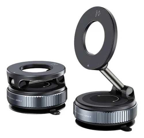 Soporte Magnético Para Celular Rotación 360 con Ventosa Multisuperficies - Imagen 4