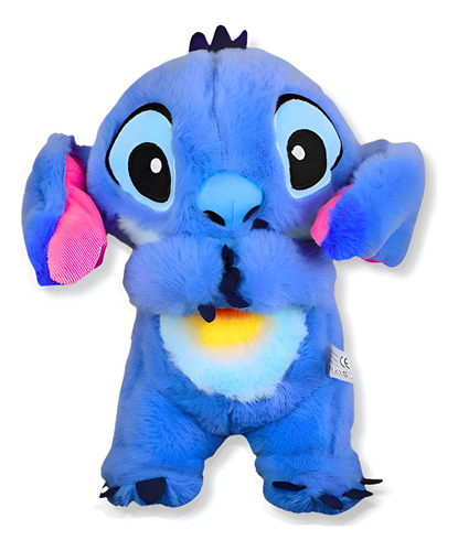 D_723828-MEC92680803743_092025-O-1 Peluche Stitch Que Respira Azul - Imagen 1