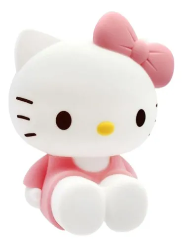Hello Kitty Luz Nocturna De Silicona Recargable