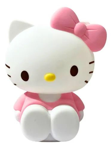 Hello Kitty Luz Nocturna De Silicona Recargable - Imagen 3