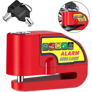 Candado Disco Alarma De Seguridad Moto Accesorios 110db