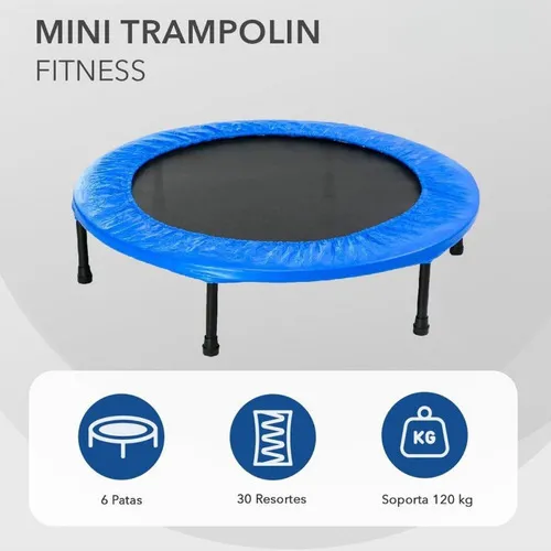 Mini Trampolin Cama Elastica Fitness Jumping Ejercicio - Imagen 4