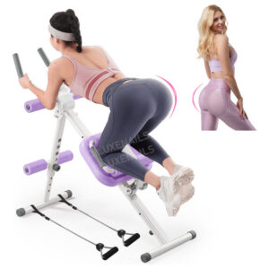 Máquina Ejercitador Abdominales Plegable Multifunción Fitness
