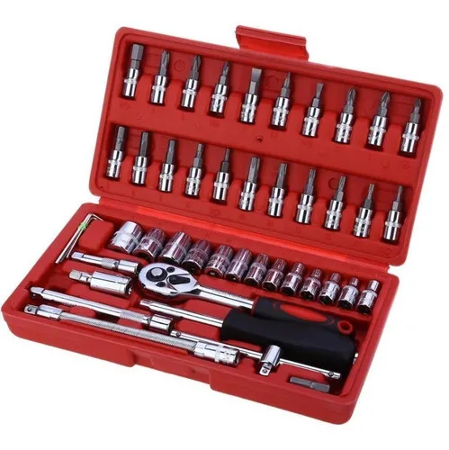 Set Juego Caja Herramientas 46 Piezas Dados Chicharra