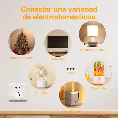 4 Enchufes Inteligentes Wifi Alexa Google Home Smart - Imagen 5