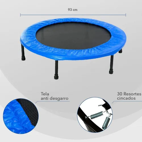 Mini Trampolin Cama Elastica Fitness Jumping Ejercicio - Imagen 6