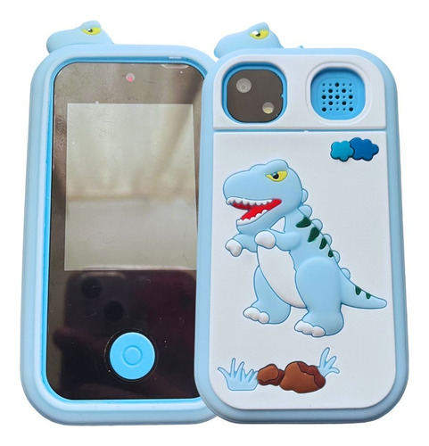 D_929394-MEC87315950428_072025-O Cámara Celular De Juguete - Diversión Asegurada Para Niños Celeste - Imagen 1