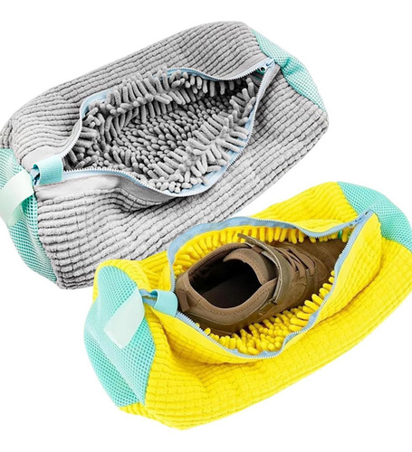 D_935311-MLA93874221064_102025-O-1 Kit: 2 Bolsas de Lavado Para Zapatillas y Zapatos - Imagen 1
