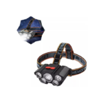 Linterna Cabeza Frontal Led Recargable Con Vincha Ajustable Lámpara Frontal