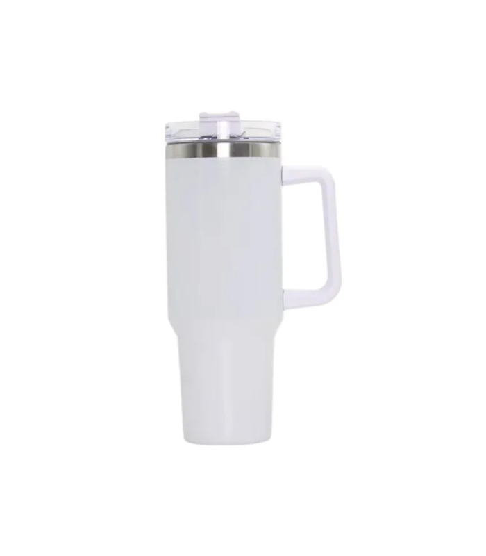 Termo 40oz De Acero Inoxidable Vaso Térmico Blanco Termo 40oz De Acero Inoxidable Vaso Térmico Blanco