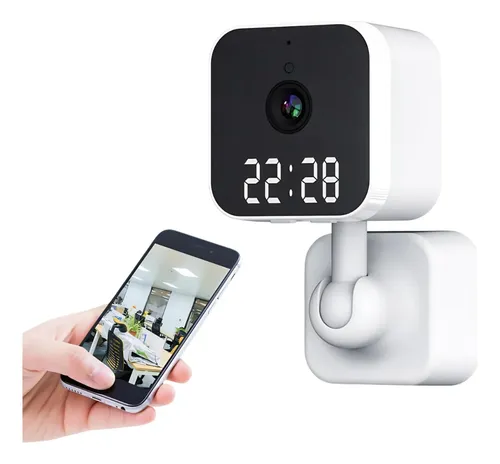 Cámara Espía Reloj Wifi Hd Visión Nocturna Fácil Instalación