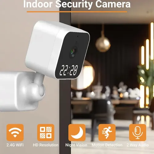 Cámara Espía Reloj Wifi Hd Visión Nocturna Fácil Instalación - Imagen 3