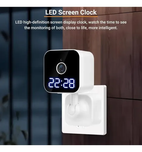 Cámara Espía Reloj Wifi Hd Visión Nocturna Fácil Instalación - Imagen 4