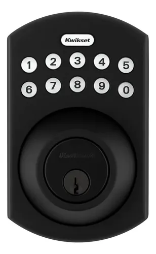 D_951594-MLU74348206824_022024-O Cerradura Electronica Kwikset 92640-017 Negro Mate - Imagen 1