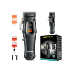Máquina Cortadora De Cabello Sonar Sn-080 Recargable Tipo C Negro