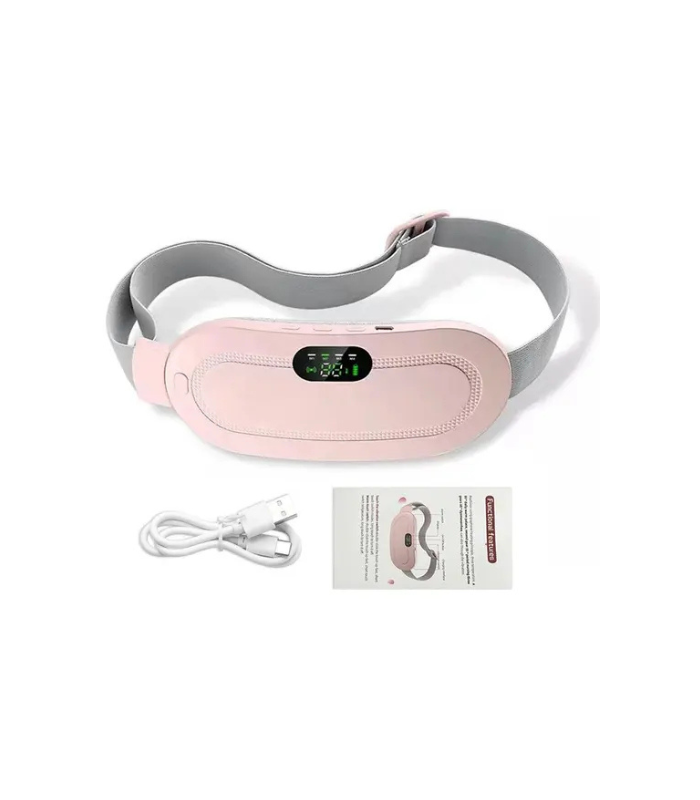 Masajeador Con Correa Térmica Para El Dolor Menstrual Y Cólicos