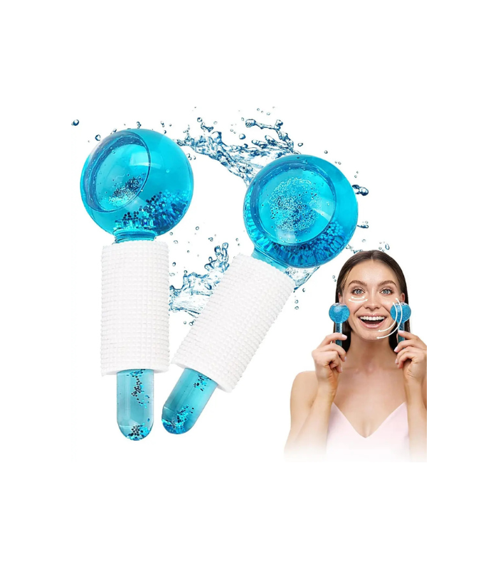 Masajeador Facial Bola De Hielo Fría Ayuda Dolor De Cabeza