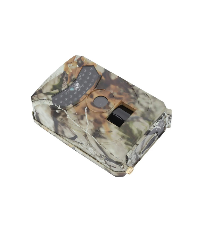 Cámara De Caza, Cámara De Video Portátil De Visión Nocturna Con Apariencia De Camuflaje 12mp Para Caza Para Seguimiento De Vida Silvestre