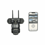 Cámara Triple Wifi Con 3 Lentes Visión Nocturna Ptz