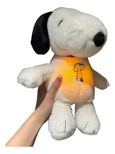D_799419-MLA90164835506_082025-O Snoopy Peluche Que Respira Para Ansiedad, Dreams Con Música Y Luces - Imagen 1