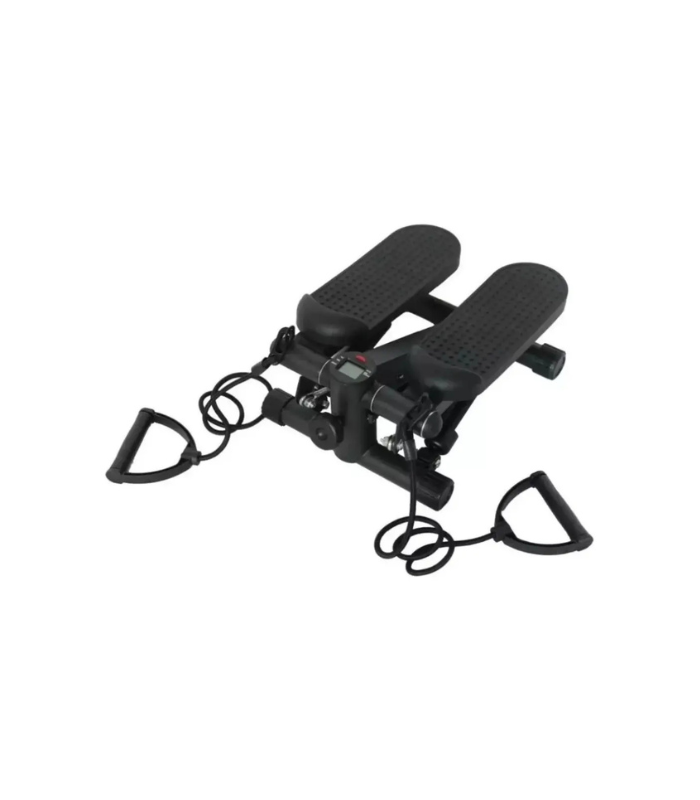 Fitness Bandas De Resistencia Y Escaladora Con Contador Negro