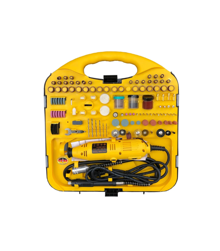 Mototool 6 Velocidades 183 Accesorios + Guaya + Herramientas 60hz 135 W Mototool 6 Velocidades 183 Accesorios + Guaya + Herramientas 60hz 135 W