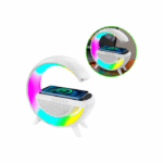 Parlante Rainbow Inalambrico Bluetooth G 4 En 1 Light Color Blanco