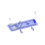 Tabla De Pilates Multifuncional Para Fitness 4 En 1 Blanco
