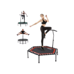 Trampolín Fitness Con Agarradera Cama Elastica Eje Jumping