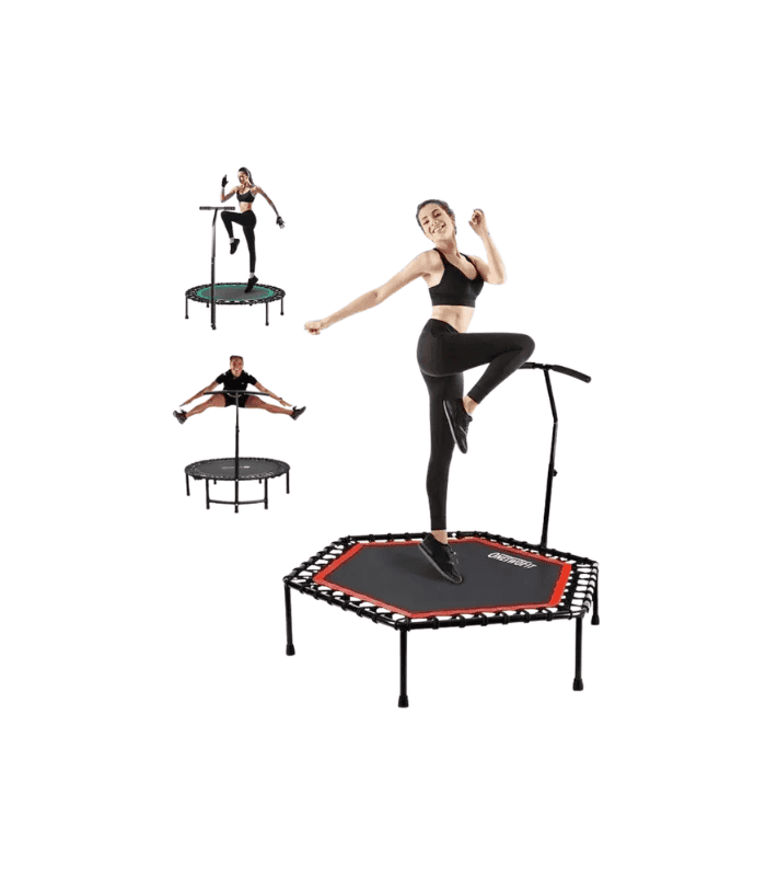 Trampolín Fitness Con Agarradera Cama Elastica Eje Jumping Trampolín Fitness Con Agarradera Cama Elastica Eje Jumping