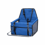 Bolsa De Asiento Portatil Viaje Auto Perro Roro Transportador Para Mascotas Azul