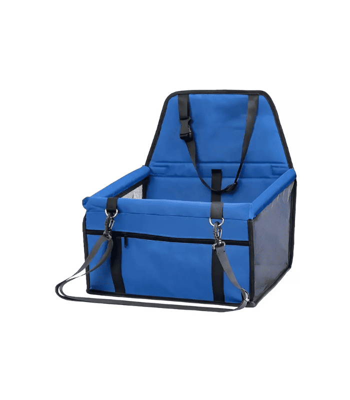 Bolsa De Asiento Portatil Viaje Auto Perro Roro Transportador Para Mascotas Azul Bolsa De Asiento Portatil Viaje Auto Perro Roro Transportador Para Mascotas Azul