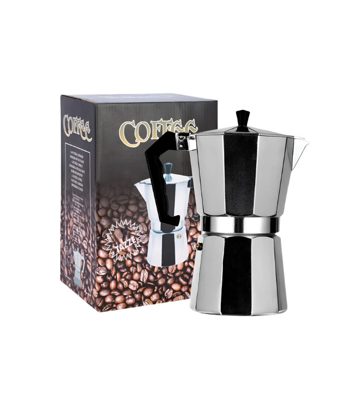 Cafetera Italiana 6 Tazze Aluminio Para Estufa Cafetera Italiana 6 Tazze Aluminio Para Estufa