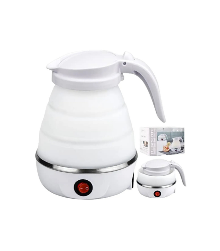 Calentador Hervidor De Agua Plegable Eléctrico Viaje 600ml