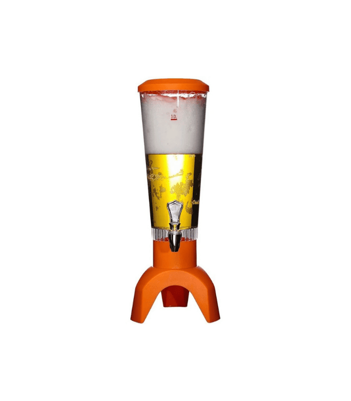 Dispensador Bebidas Cerveza Vino 3l + Altavoz Y Luz Led Naranja Dispensador Bebidas Cerveza Vino 3l + Altavoz Y Luz Led Naranja
