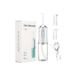 Irrigador Dental Portatil 4 Boquillas Recargable 200ml
