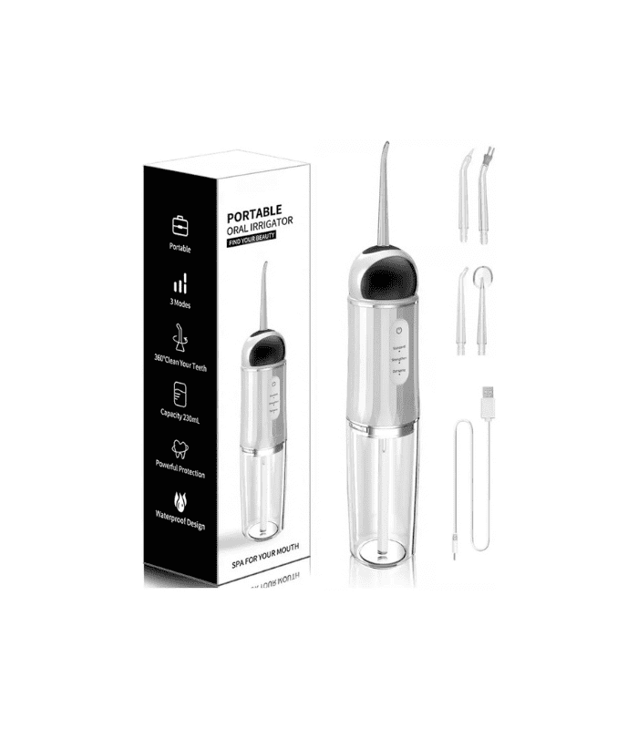 Irrigador Dental Portátil Recargable Para Una Sonrisa Sana Irrigador Dental Portátil Recargable Para Una Sonrisa Sana