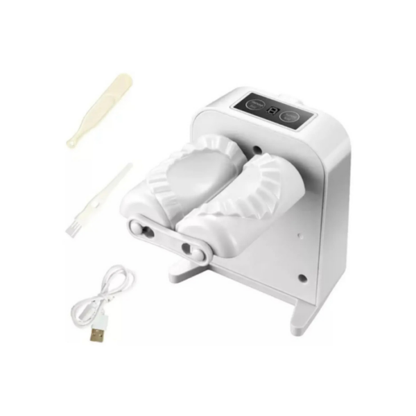 Maquina Eléctrica Para Hacer Empanadas Color Blanco