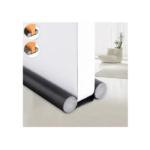 Protector Guardapolvo Para Puerta Evita Insectos Polvo Ruido Negro