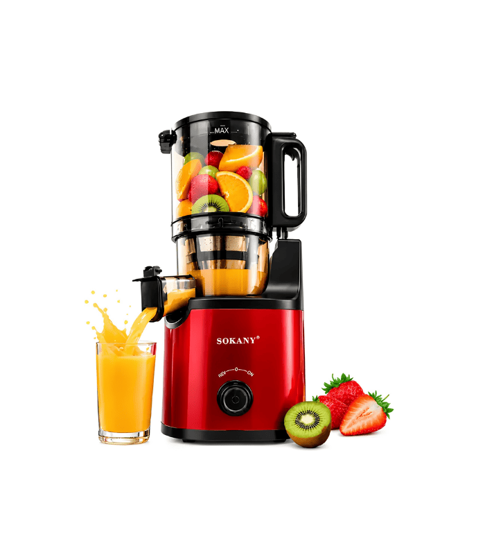 Extractor De Jugos Sokany Slow Juicer 800w 1 Litro Extractor De Jugos Sokany Slow Juicer 800w 1 Litro