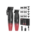 Kit Máquina Barbería Pro Clipper Trimmer Vgr V-640 9000 Rpm