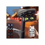 Luces Led Ojos De Diablo Bici Electrica 2 Ojos App Recargable