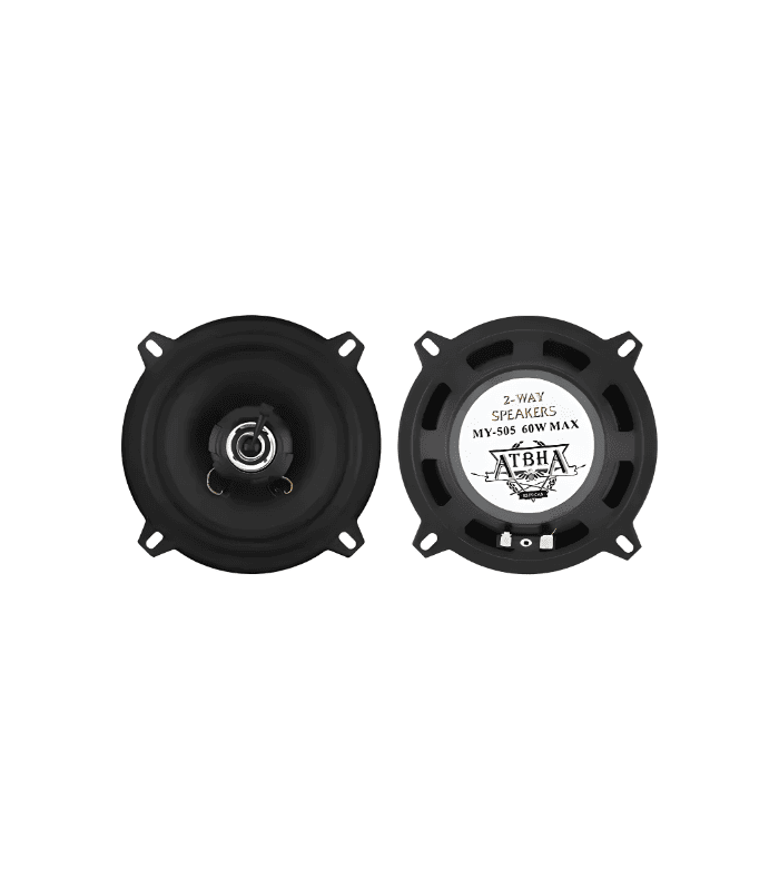 Parlante X2 Para Auto 13cm Redondo 60w Coaxial 2 Vías Hifi Parlante X2 Para Auto 13cm Redondo 60w Coaxial 2 Vías Hifi