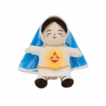 Peluche De La Virgen María Que Respira Con Luces Y Sonido