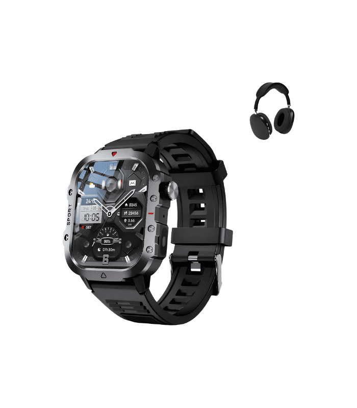 Reloj Inteligente Laxasfit H11 Smartwatch + Audifonos Multicolor Reloj Inteligente Laxasfit H11 Smartwatch + Audifonos Multicolor